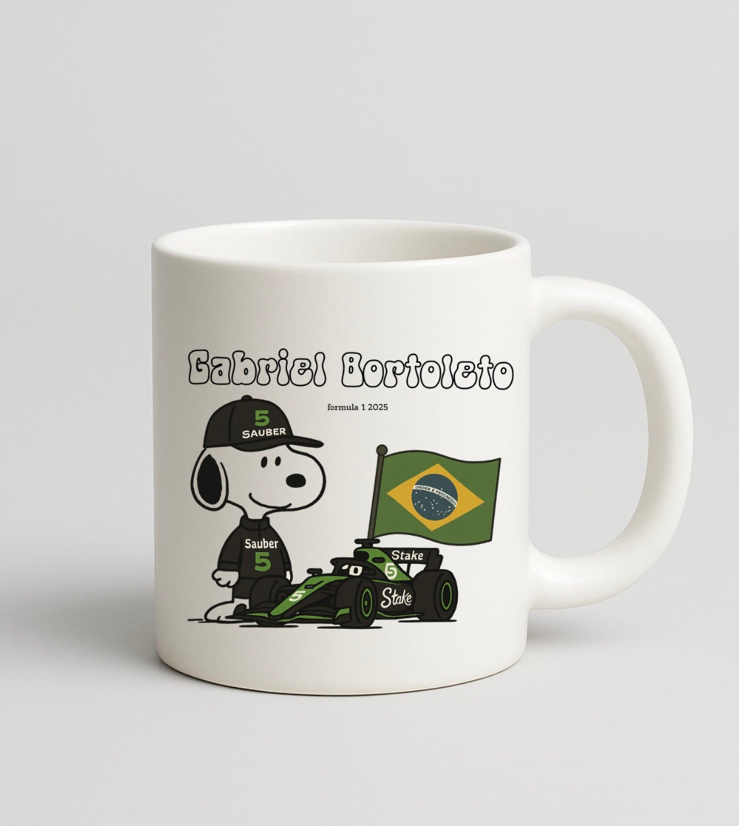 Caneca exclusiva Porcelana Gabriel Bortoleto