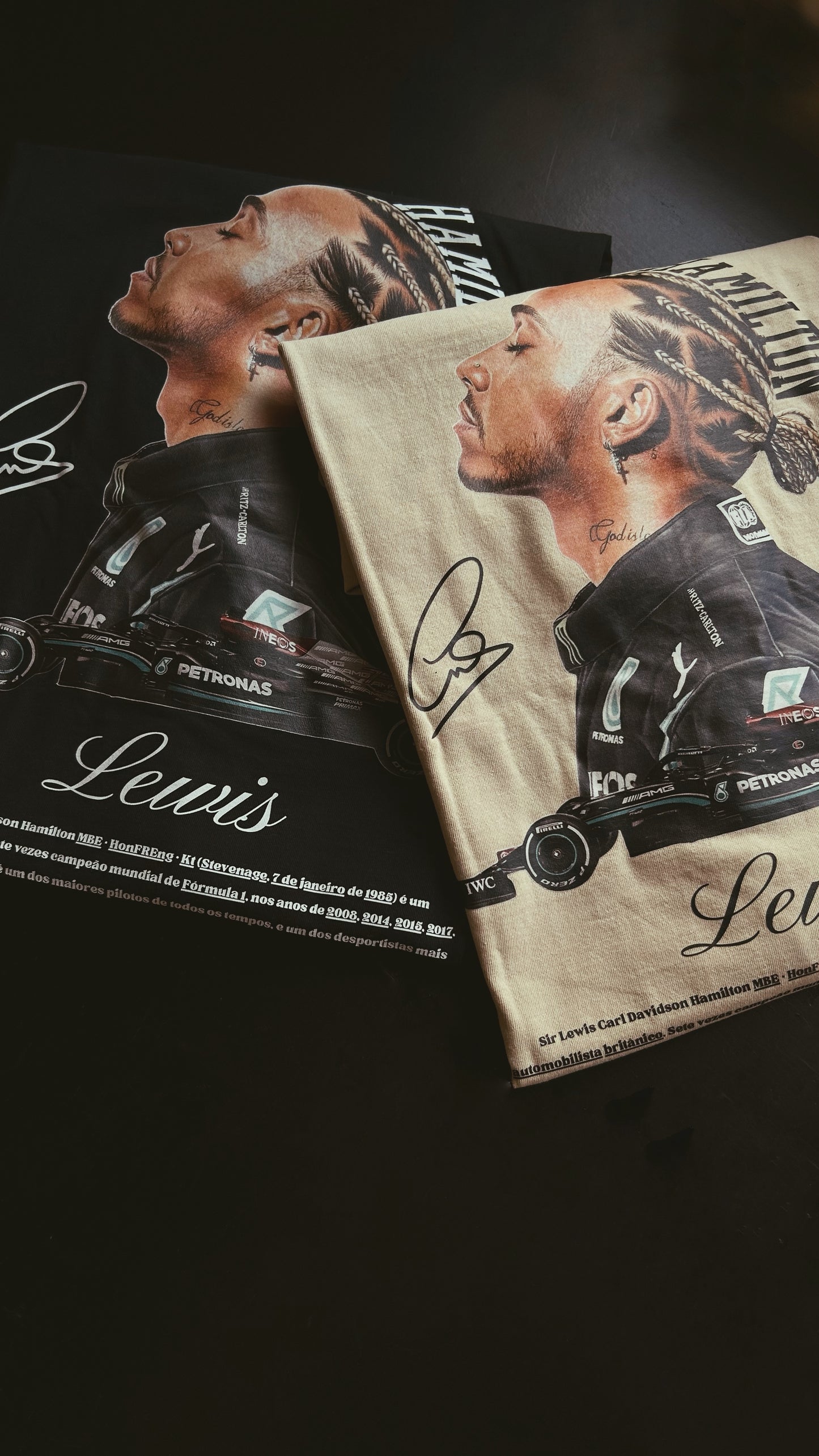 Encomendar Camiseta Oversized lewis hamilton unisex