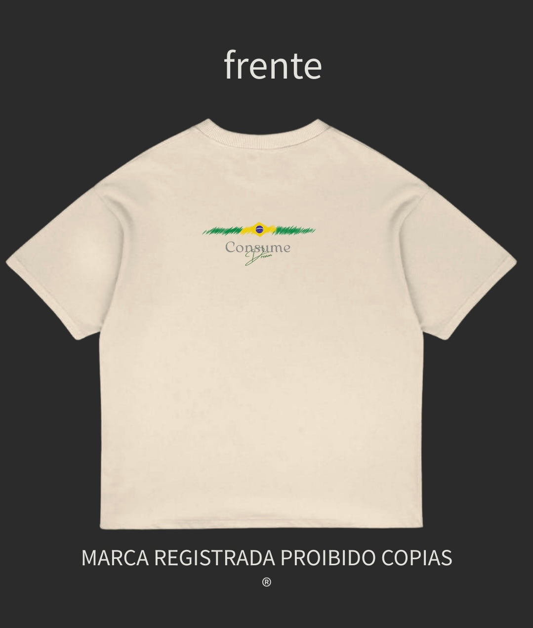 Camiseta oversized EXCLUSIVA- Gabriel bortoleto 2025