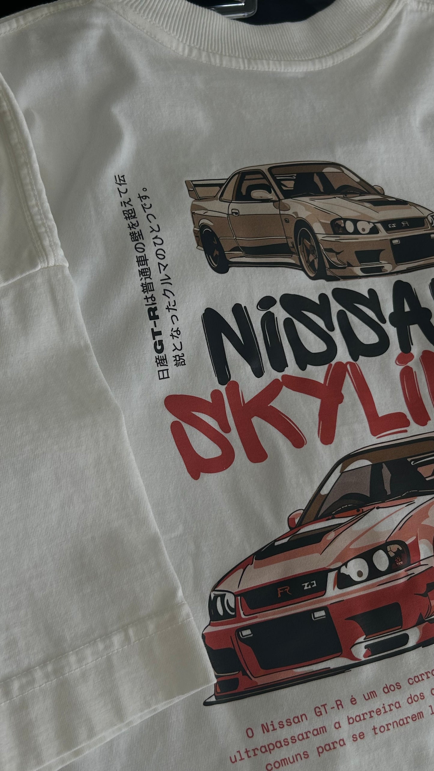 ENCOMENDAR Camisa nissan skyline oversized unisex
