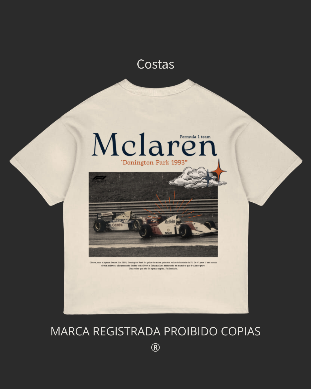 Camiseta EXCLUSIVA McLaren – Donington Park 1993