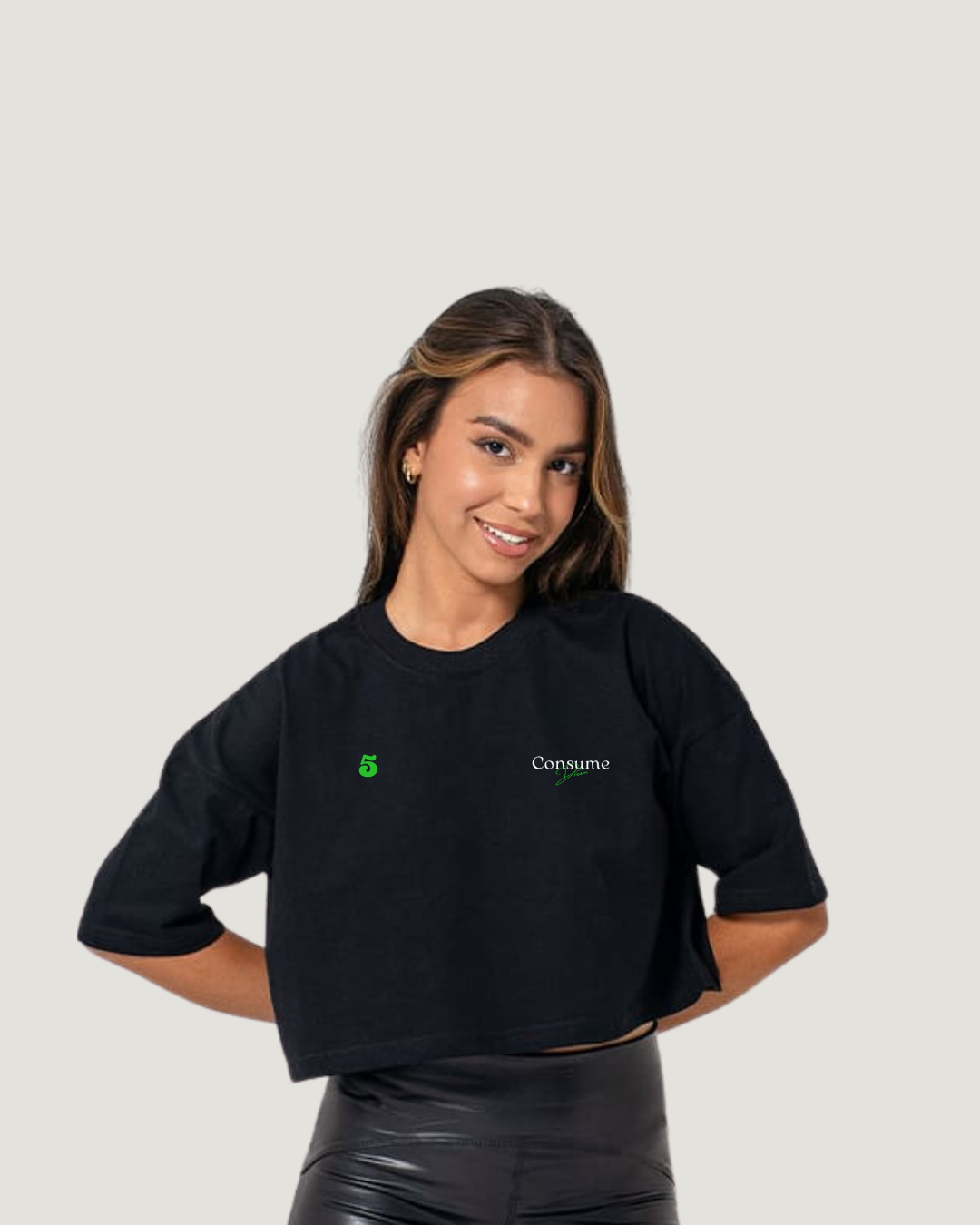 Cropped minimalista SAUBER 2025 Gabriel Bortoleto