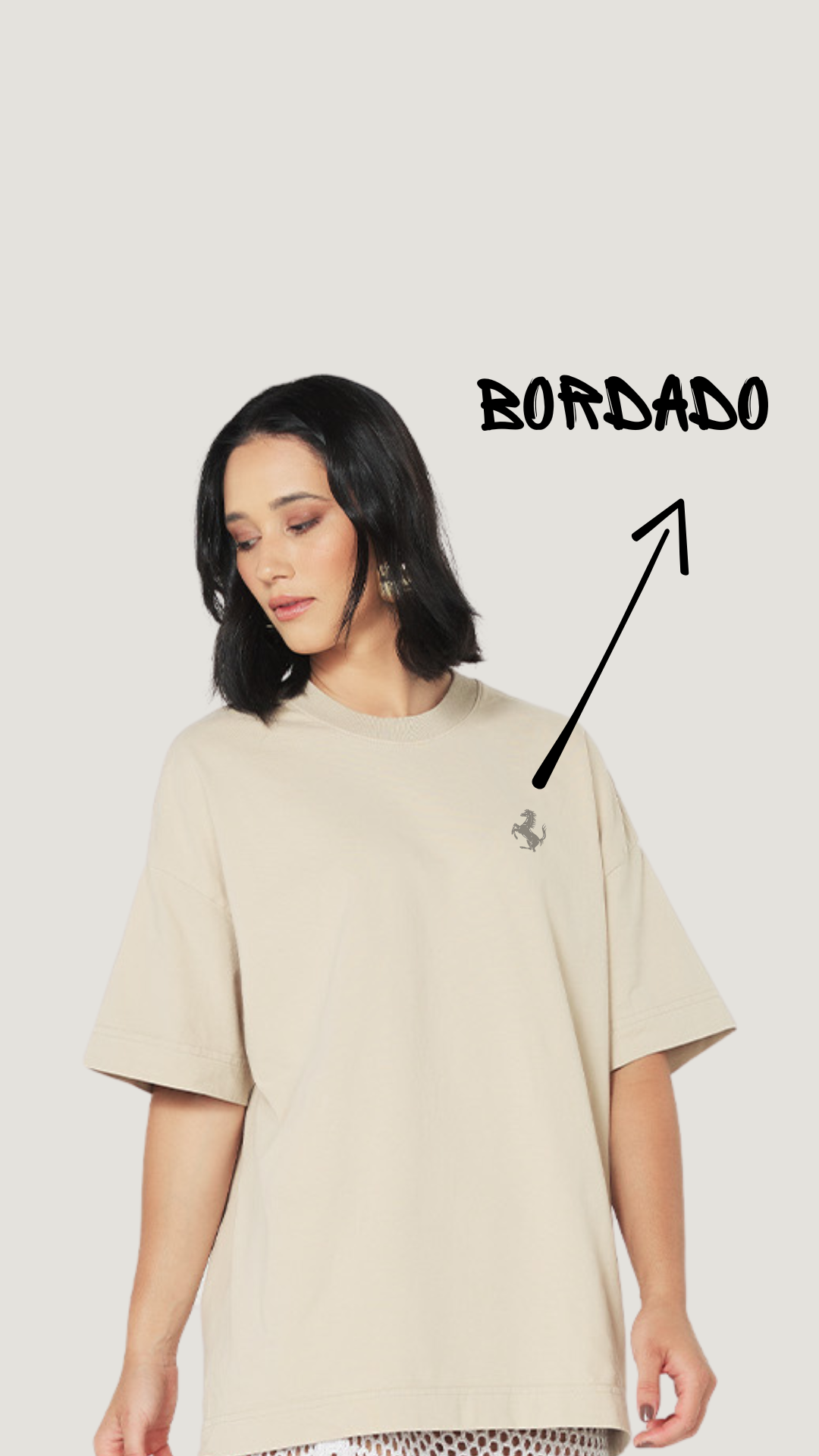 Encomendar Camiseta Oversized FERRARI F40 unisex