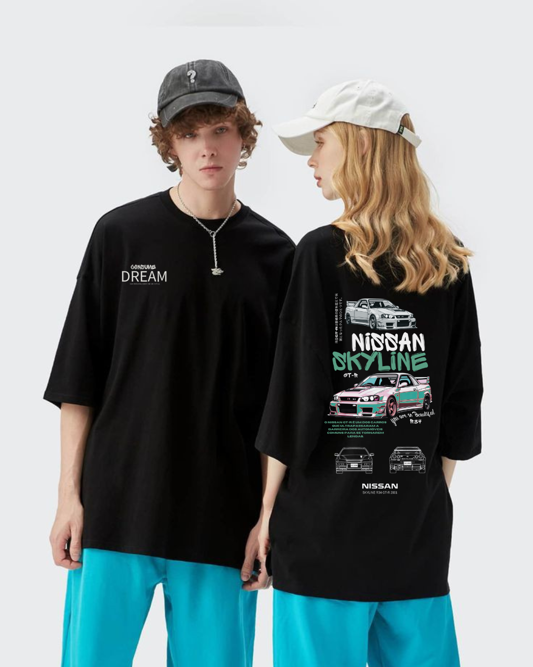 ENCOMENDAR Camisa nissan skyline oversized unisex