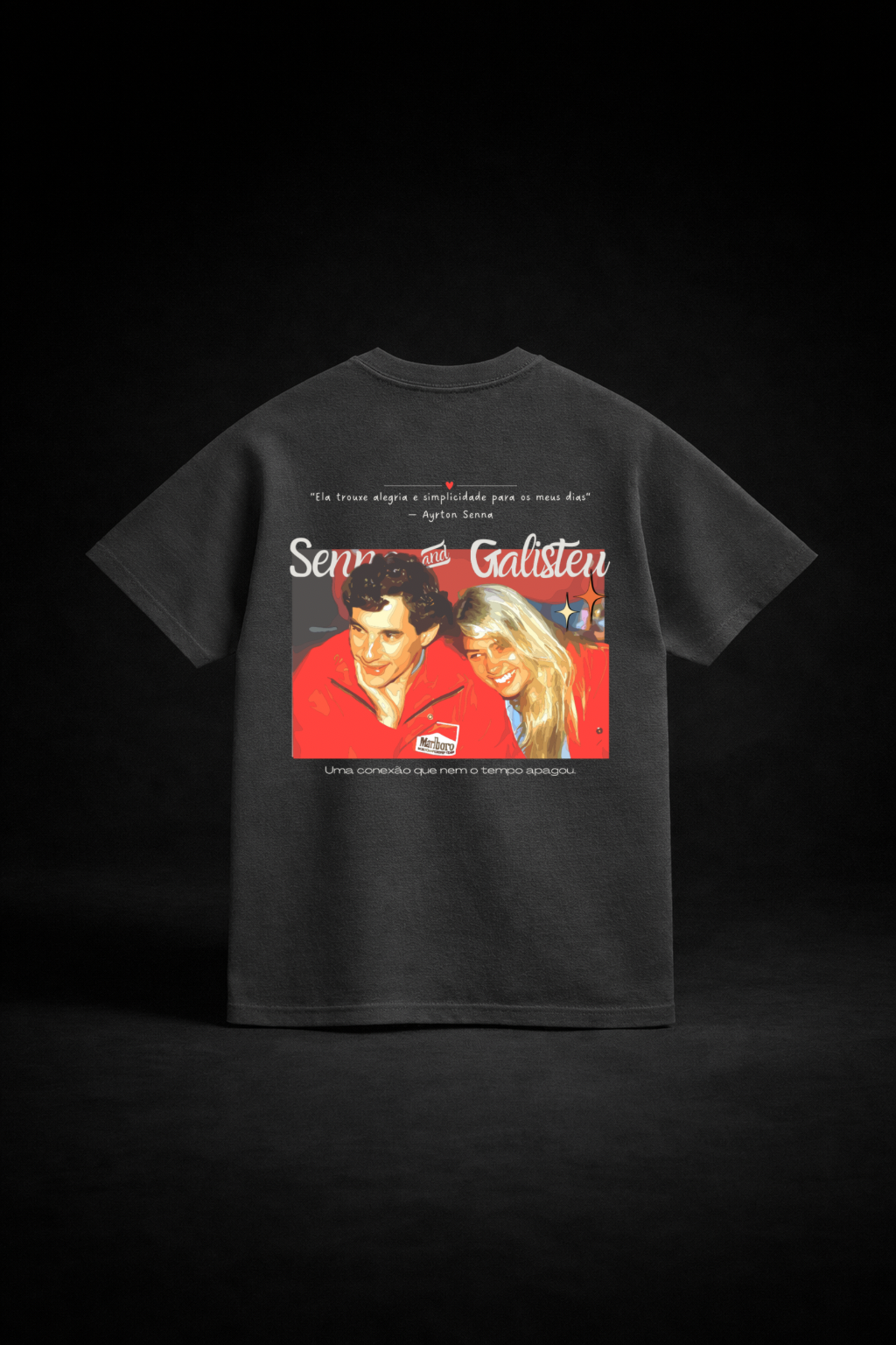 Camiseta Senna & Galisteu Unissex