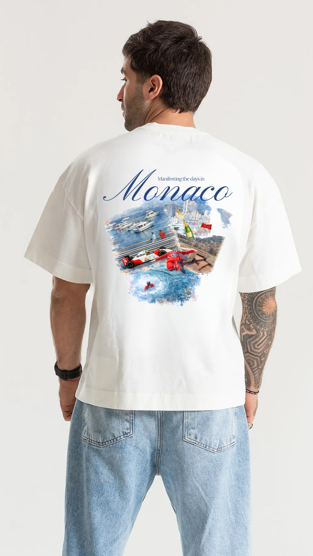 Camiseta Manifesting the days in Monaco