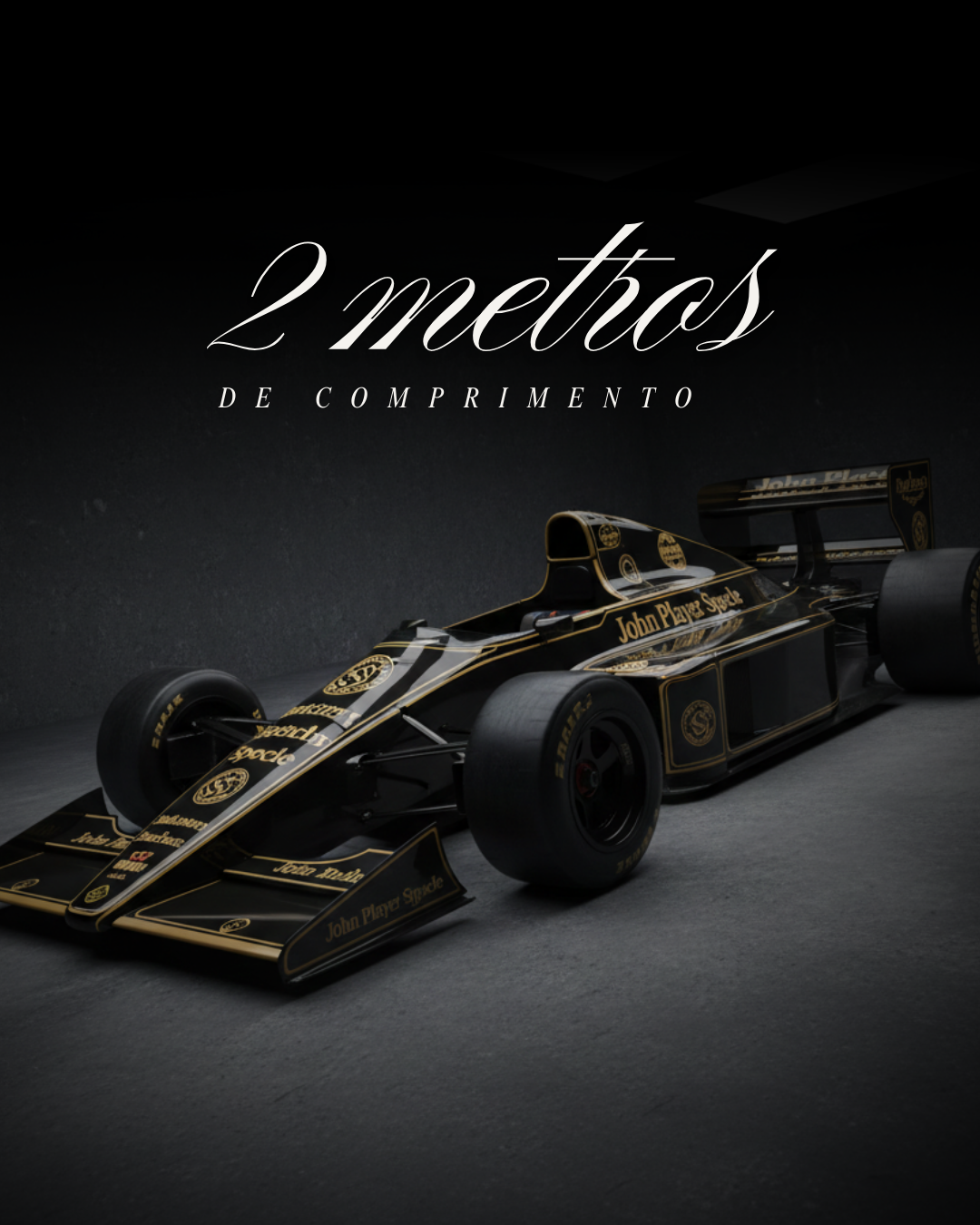 Lotus F1 – Modelo Decorativo 2 Metros