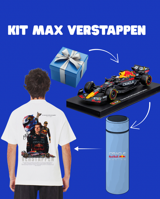 Kit EXCLUSIVO Max Verstappen– RED BULL RACING