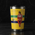Copo Térmico Brasil – 500ml com Tampa Anti-Vazamento