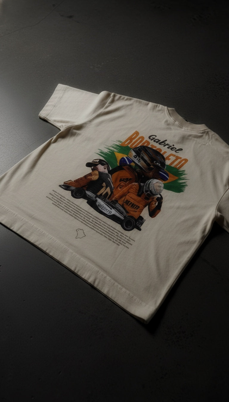 Camiseta Unissex Gabriel Bortoleto Oversized