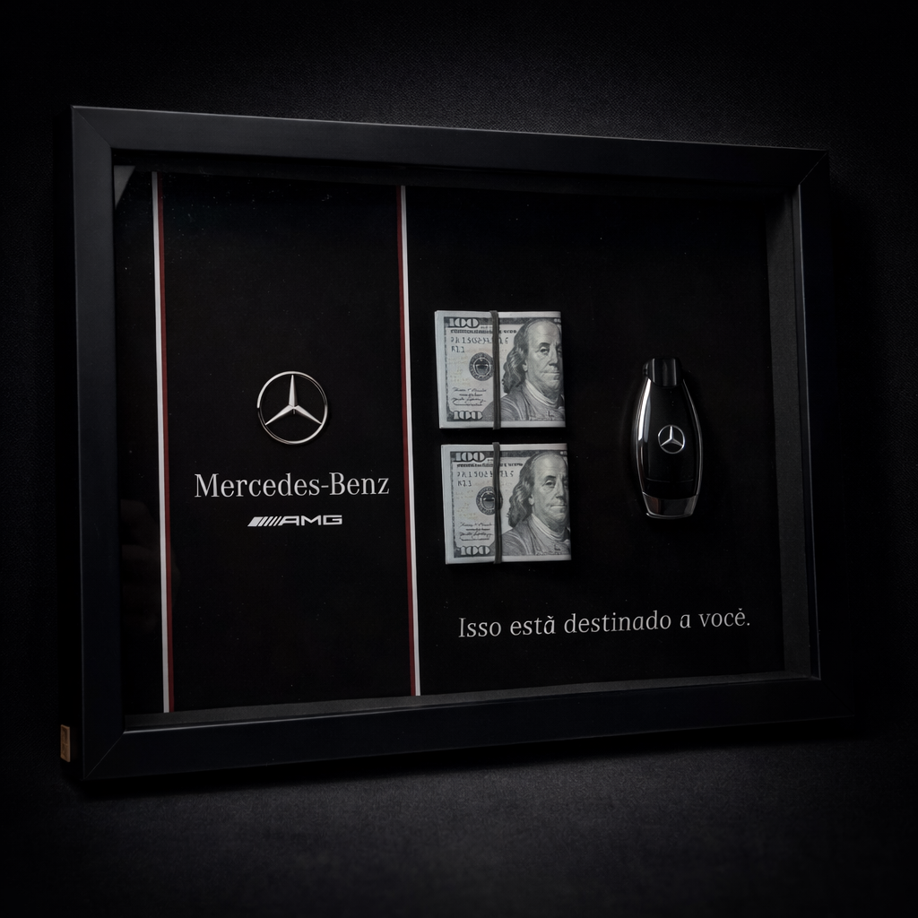 Quadro Decorativo Mercedes-Benz AMG Colecionável – Edição Premium