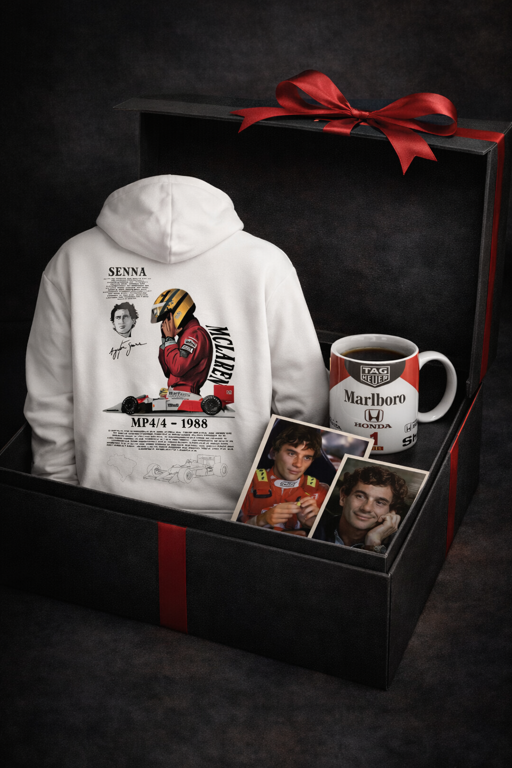 Kit Moletom + Caixa de Itens Colecionáveis