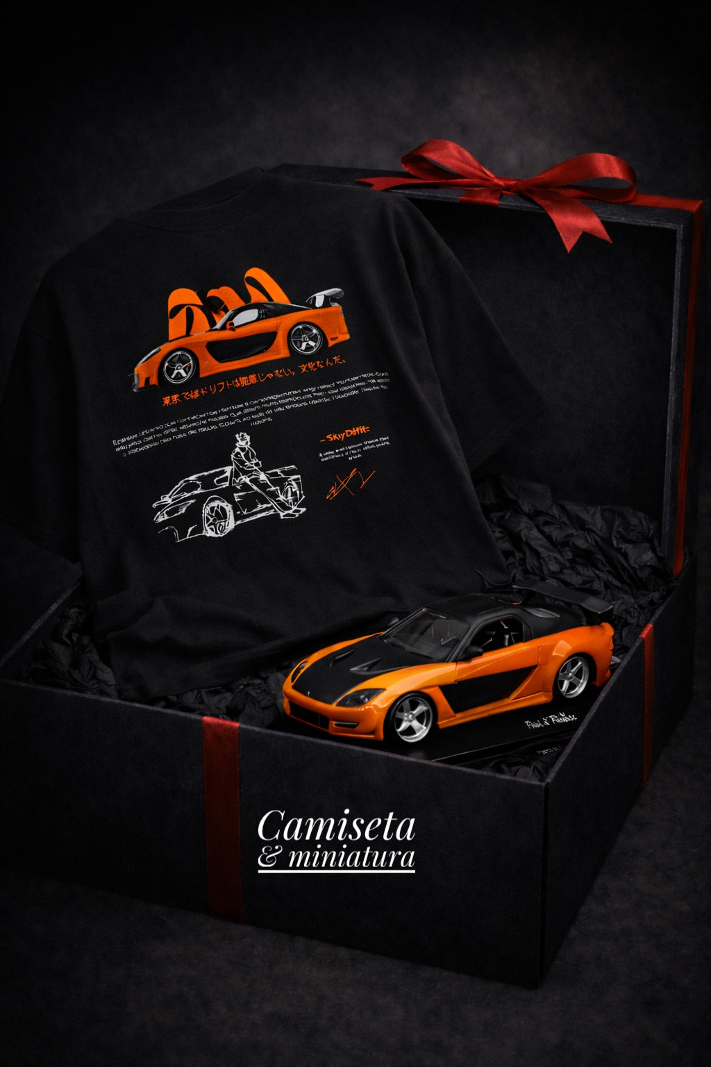 Kit Han RX-7 – Camiseta & Miniatura