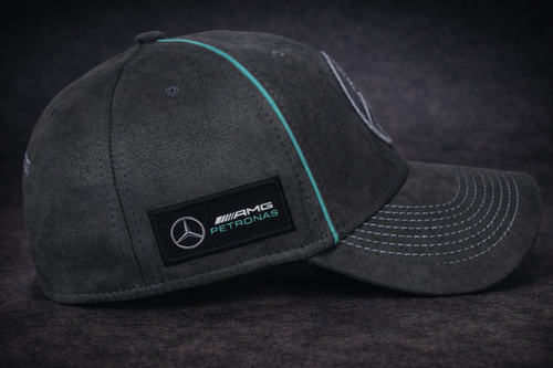 Boné Mercedes Premium cinza