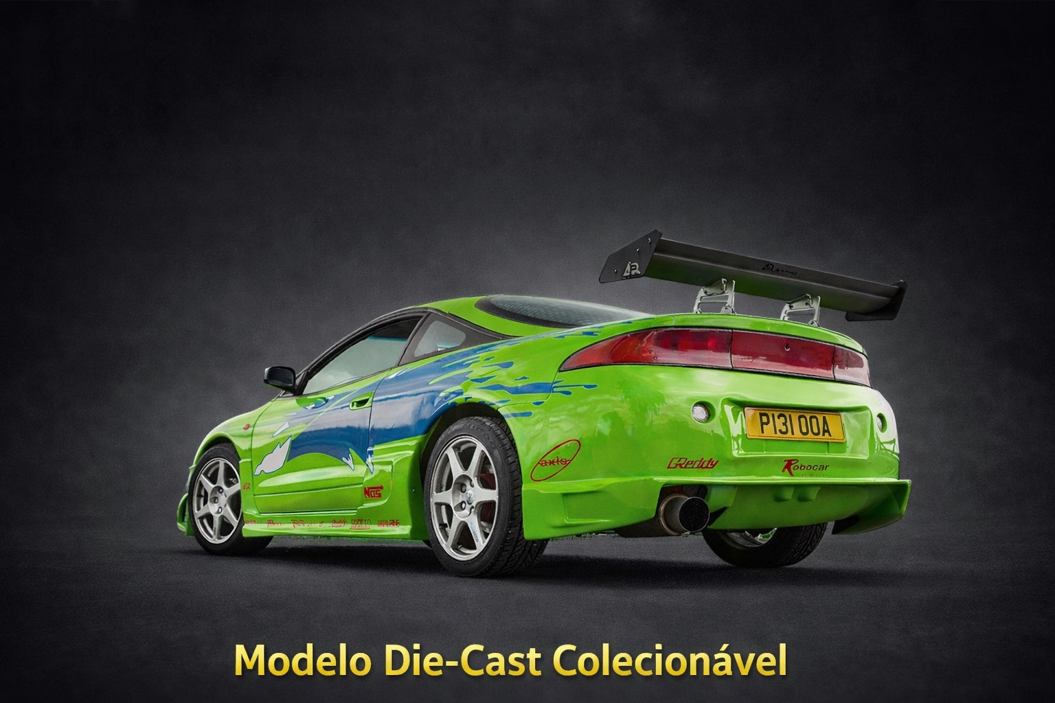 Miniatura Mitsubishi Eclipse 1995 — Edição Colecionável