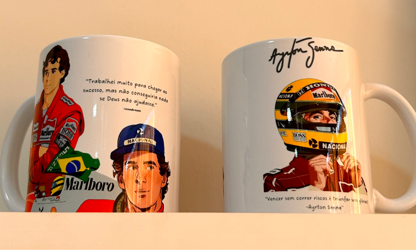 Caneca exclusiva Senna