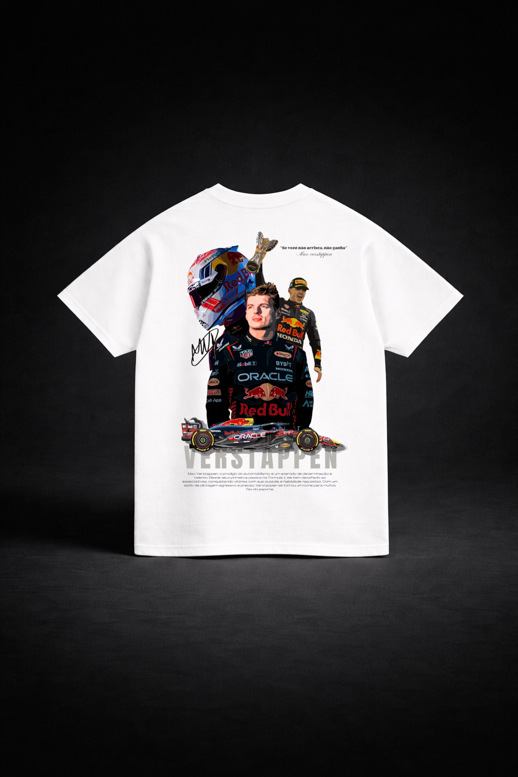 Camiseta unissex Max Verstappen  - oversized