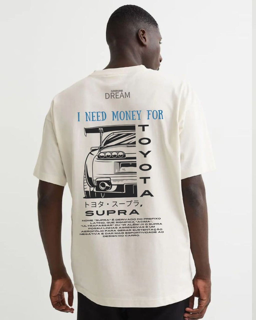 Camiseta Oversized Toyota Supra