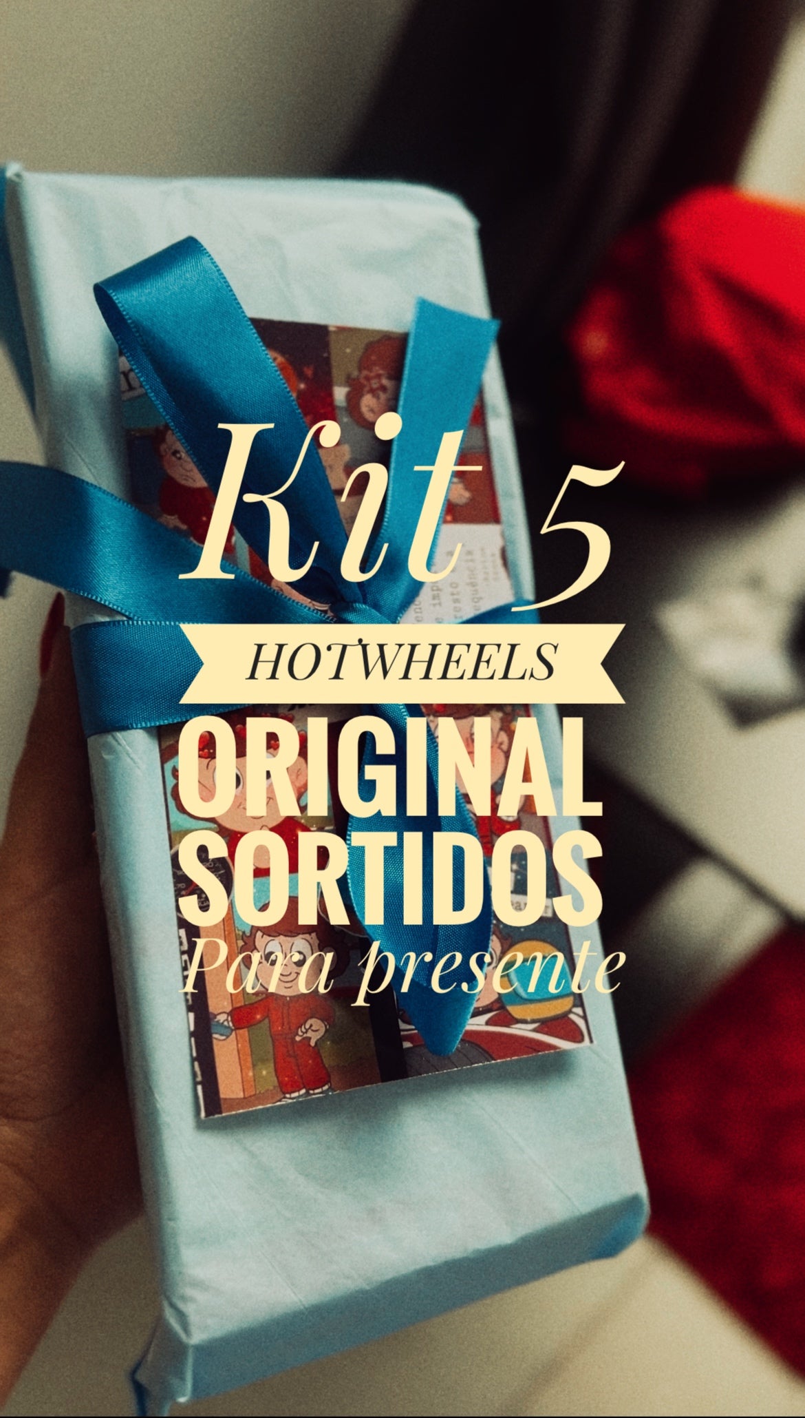 KIT 5 Hotwheels sortidos (ORIGINAL) para presente