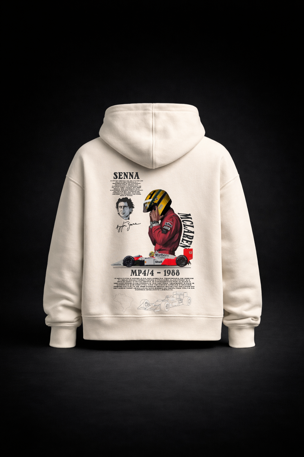 Moletom Unissex Streetwear — Rei das pistas