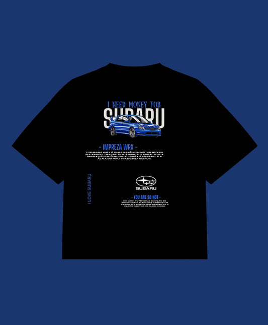 Camiseta oversized Subaru Impreza WRX