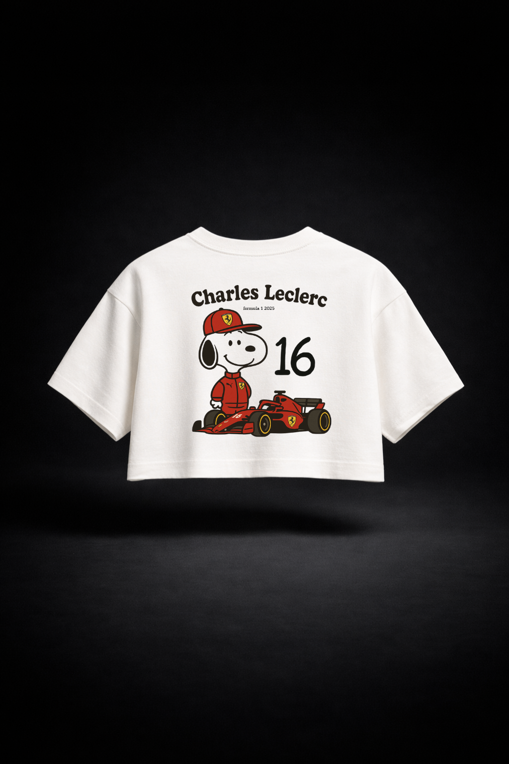 Cropped Feminino Exclusivo — Snoopy Leclerc