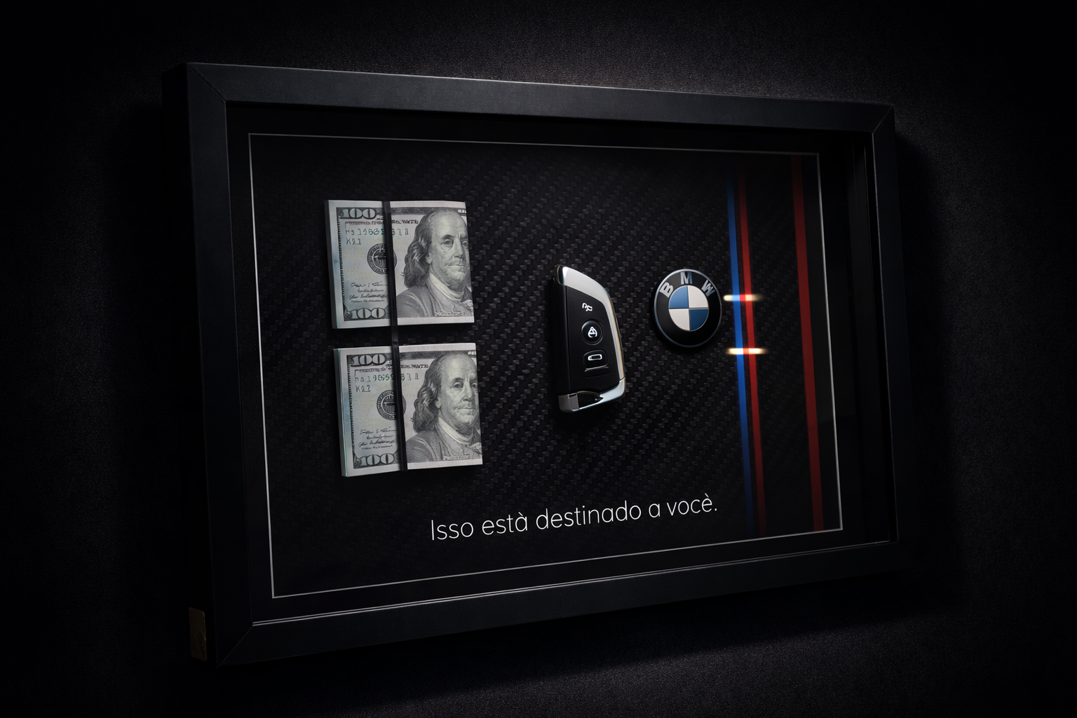 Quadro Colecionável BMW Edição Autenticada 30x40 cm