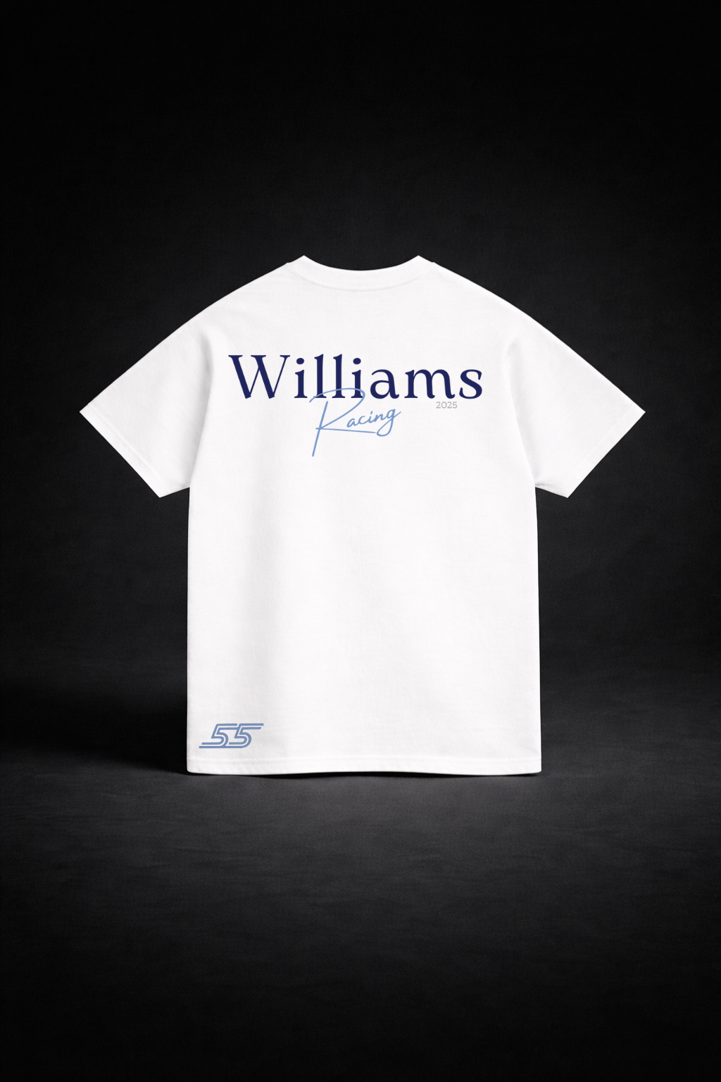 Camiseta Oversized Williams 2025 Carlos Sainz
