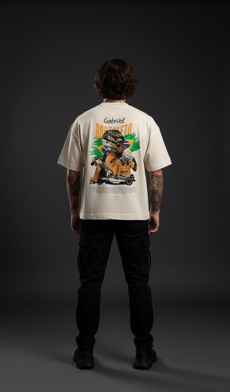 Camiseta Unissex Gabriel Bortoleto Oversized
