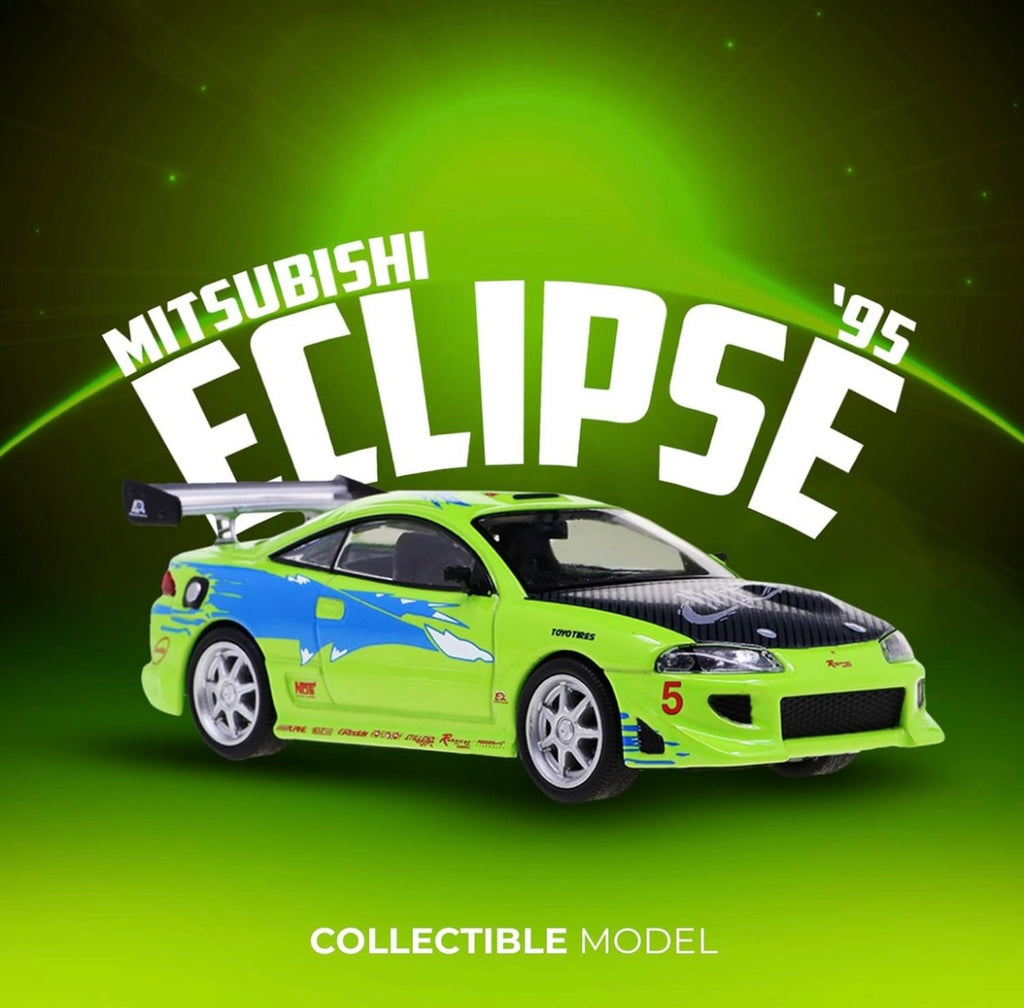 Miniatura Mitsubishi Eclipse 1995 — Edição Colecionável