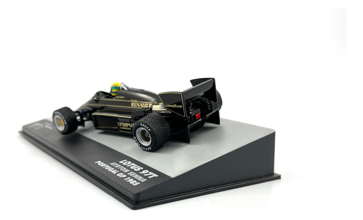 Lotus Renault 97t Ayrton Senna Cor Preta