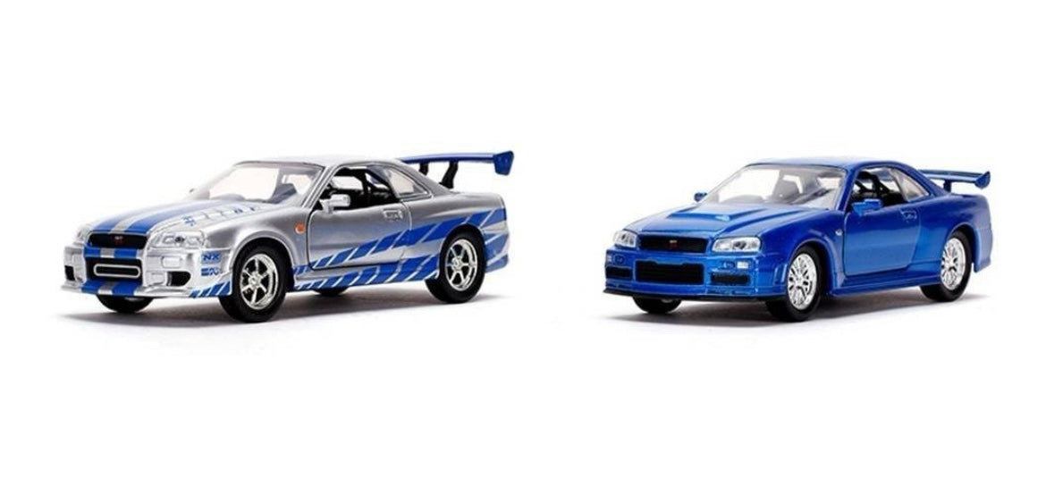 Kit Miniaturas Nissan Skyline GT-R - Velozes e Furiosos