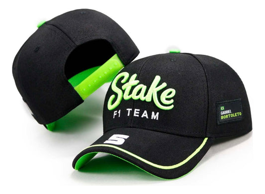 Boné Oficial Stake F1 Team – Gabriel Bortoleto Edição Limitada