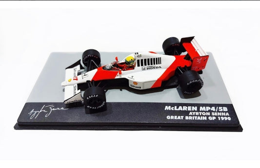 Miniatura Mclaren Mp4/5b 1990 Ayrton Senna