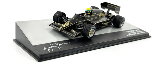 Lotus Renault 97t Ayrton Senna Cor Preta