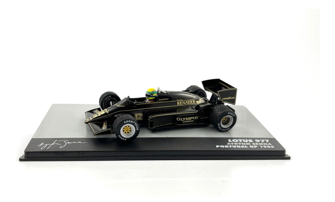 Lotus Renault 97t Ayrton Senna Cor Preta