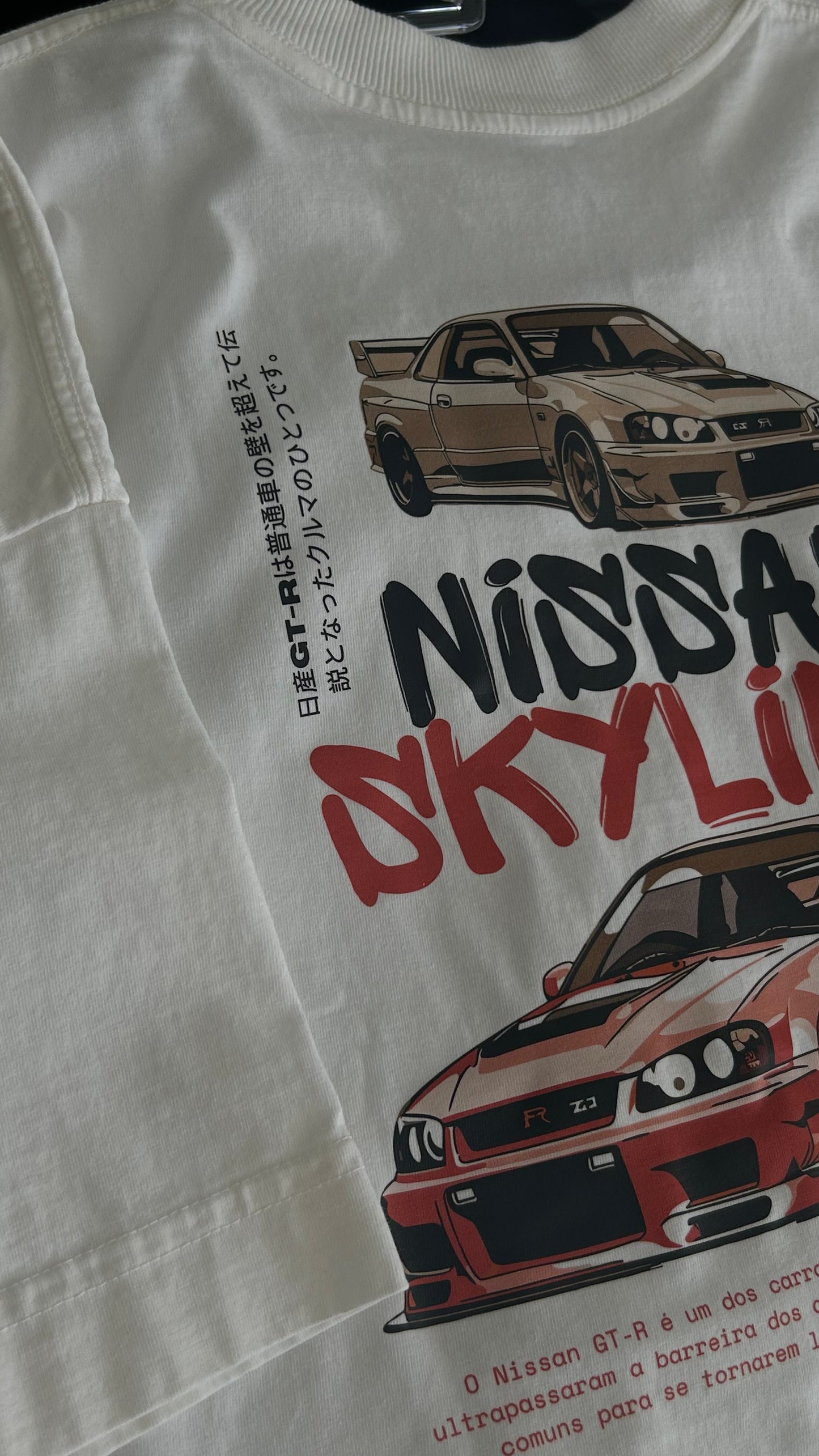 ENCOMENDAR Camisa nissan skyline oversized unisex