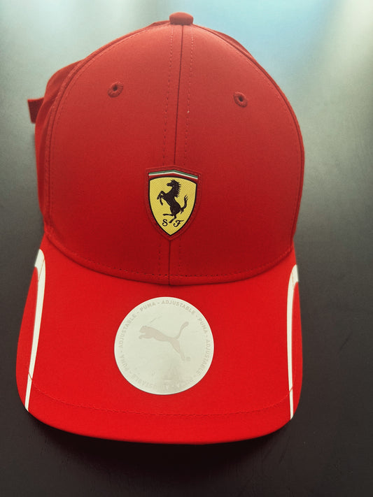 Boné esportivo exclusivo Ferrari, collab Puma (alta qualidade)