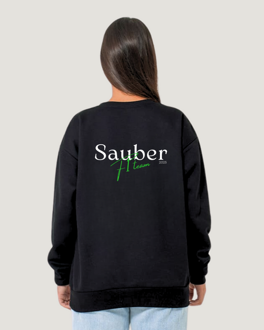 MOLETOM minimalista unisex oversized SAUBER 2025 Gabriel Bortoleto