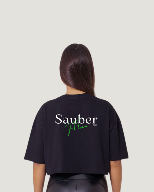 Cropped minimalista SAUBER 2025 Gabriel Bortoleto
