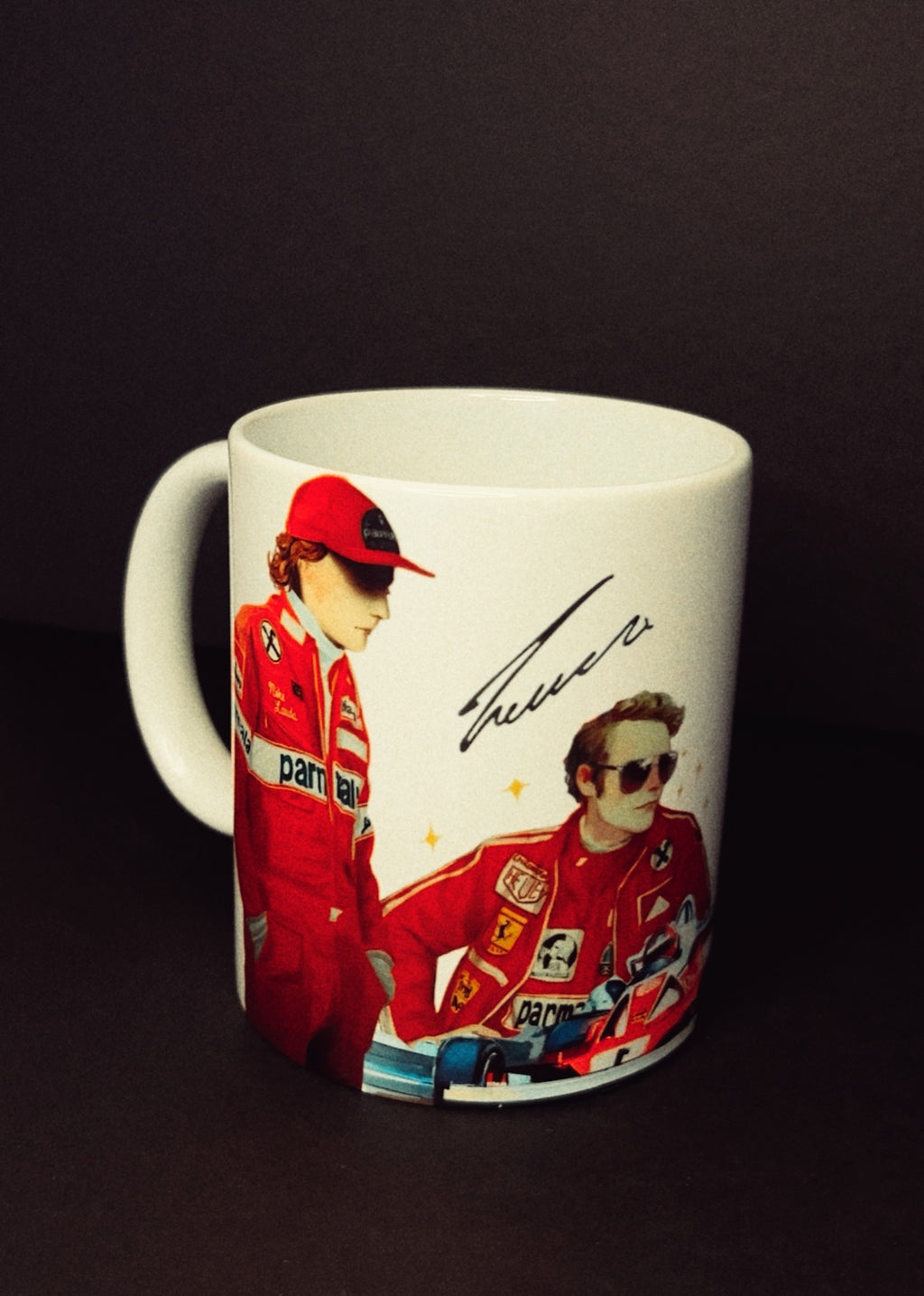 Caneca Exclusiva em Porcelana — Niki Lauda