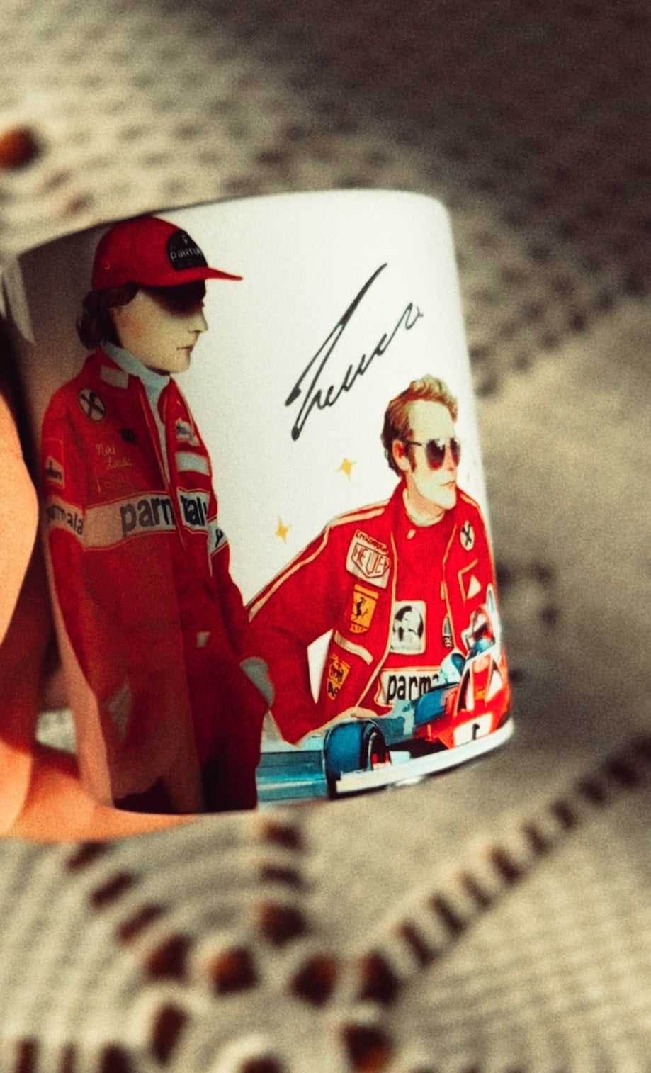 Caneca Exclusiva porcelana Niki Lauda