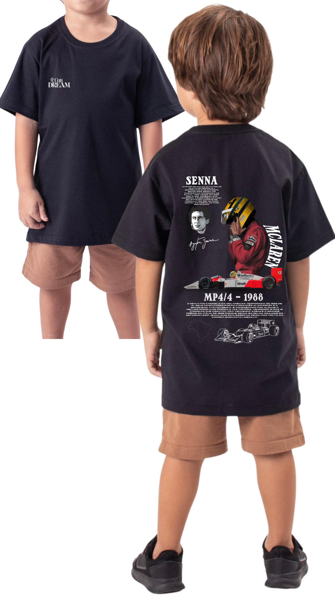 ENCOMENDAR Camiseta infantil BRIAN E SKYLINE 💙