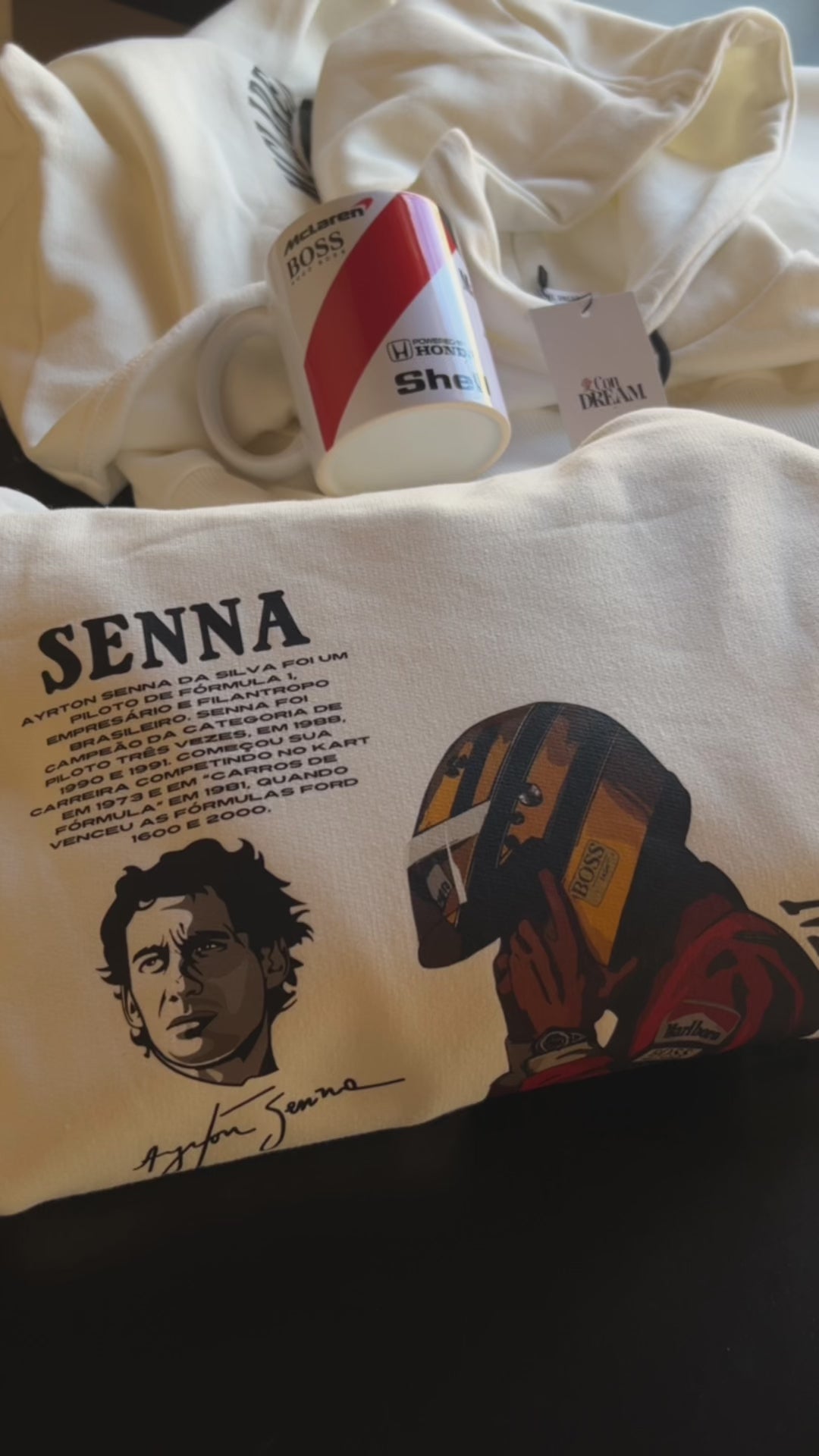 Kit Moletom + Caixa de Itens Colecionáveis