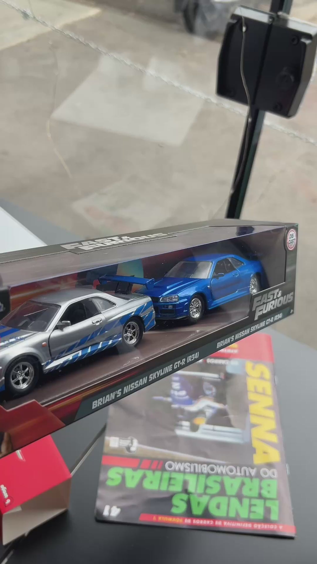 Kit Miniaturas Nissan Skyline GT-R — Edição Velozes e Furiosos